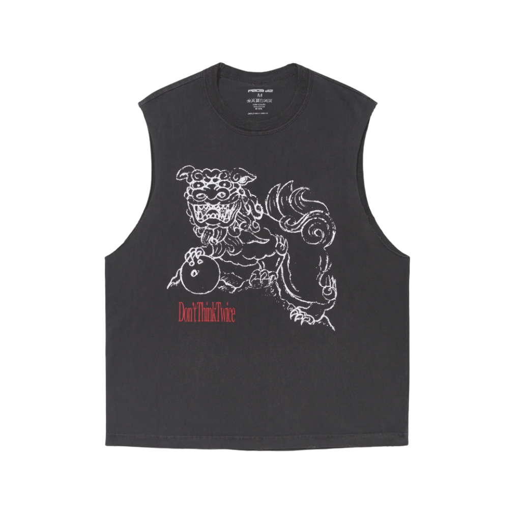 Camiseta Regata Pace DT2 Drummer Shisa Preta Estonada