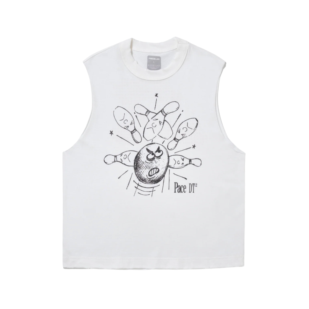 Camiseta Regata Pace Dt2 Drummer Strike Off White