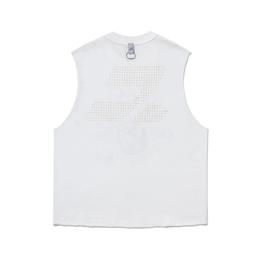 Camiseta Regata Pace Dt2 Drummer Strike Off White