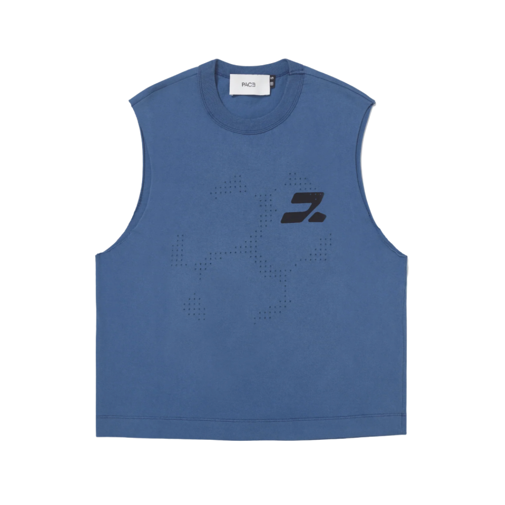 Camiseta Regata Pace DT2 Drummer Azul Estonada