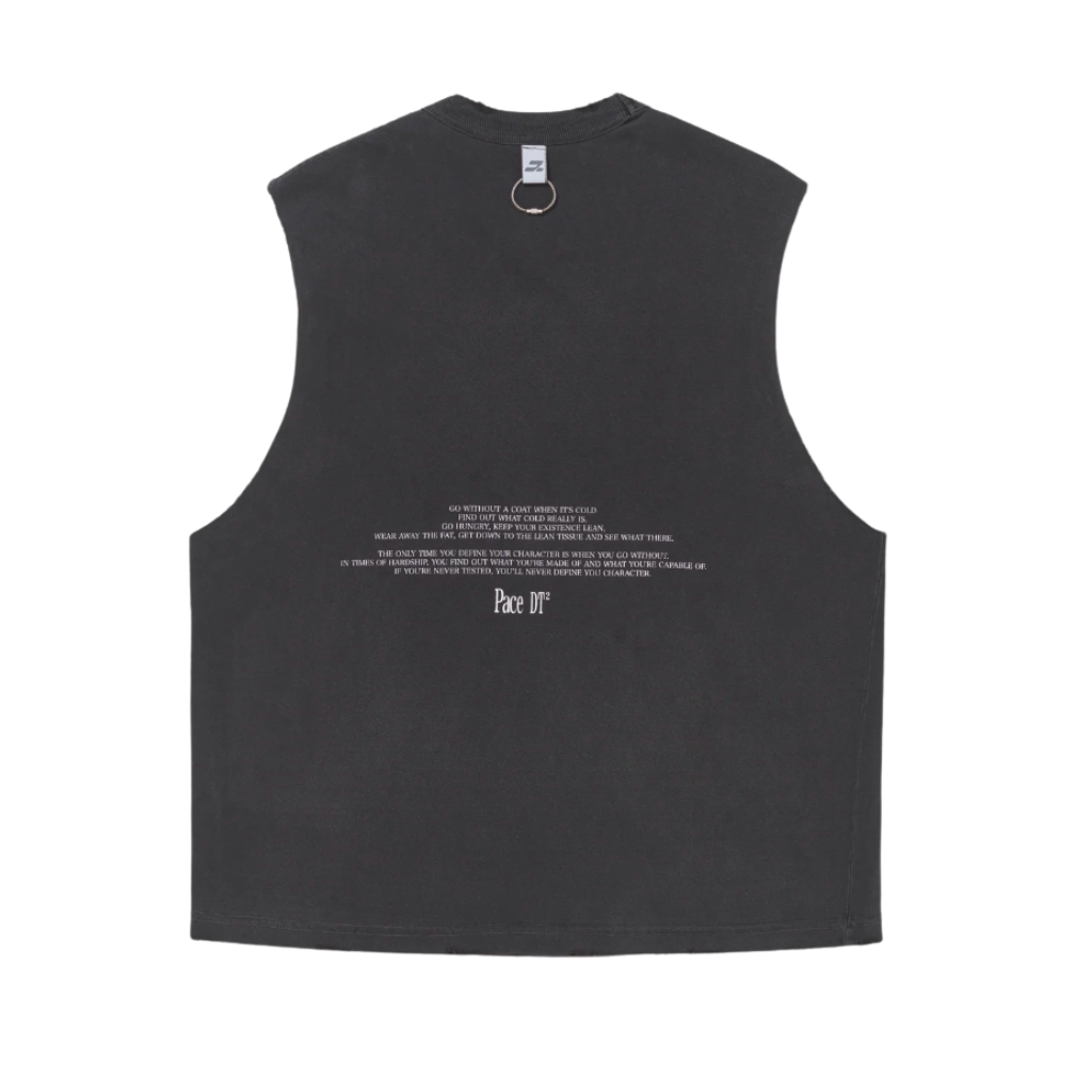 Camiseta Regata Pace DT2 Drummer Preta Estonada