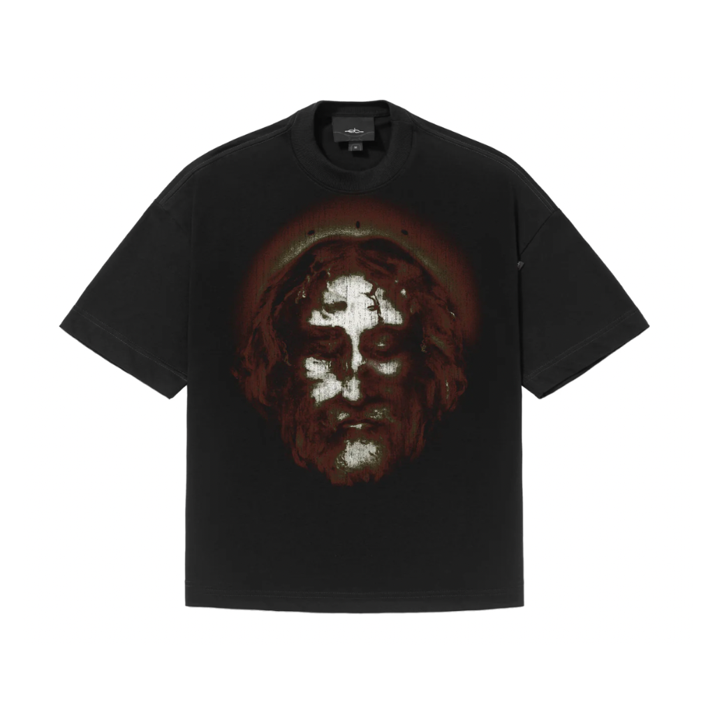 Camiseta Oversized Elo em Comum Sudario Preta