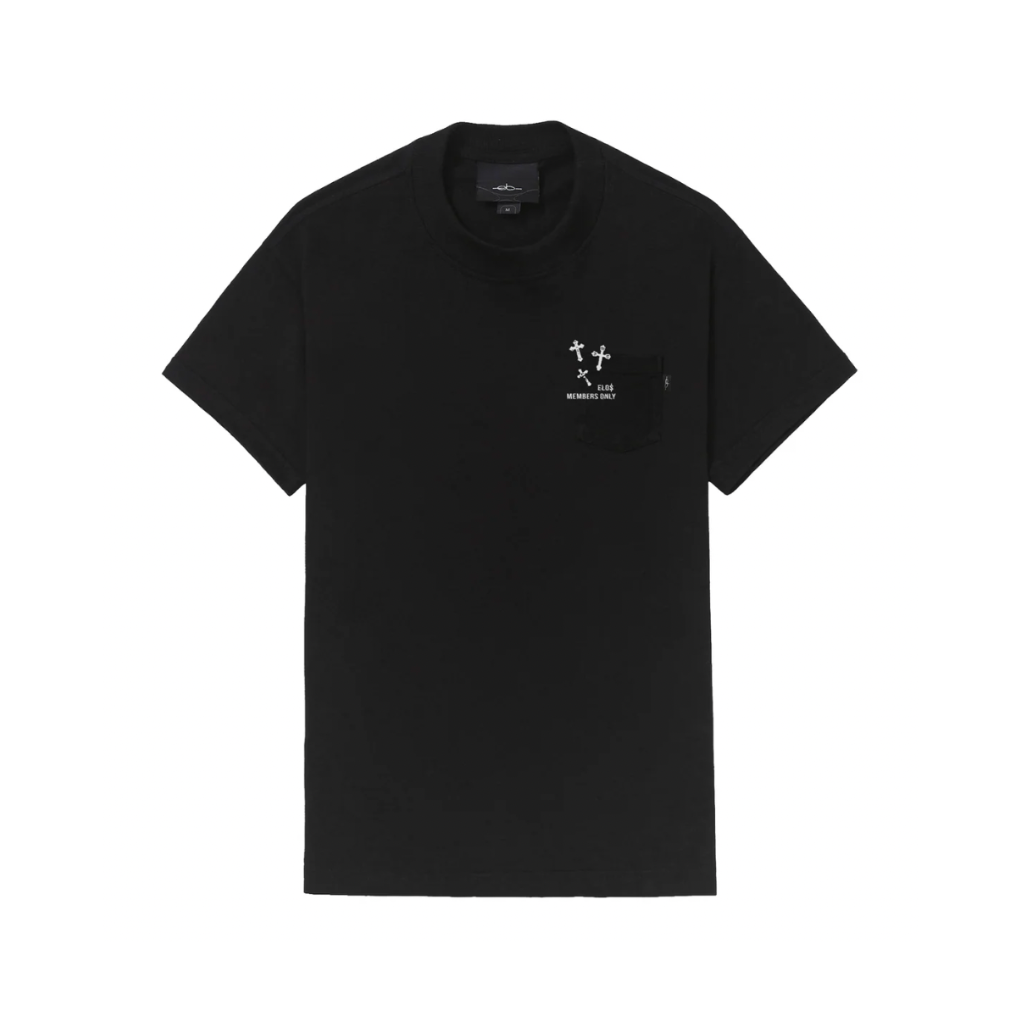 Camiseta Slimfit Elo em Comum Cros Preta