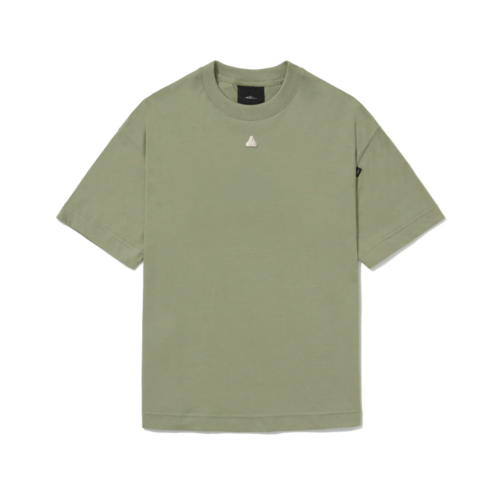 Camiseta Regular Elo em Comum Patch Verde