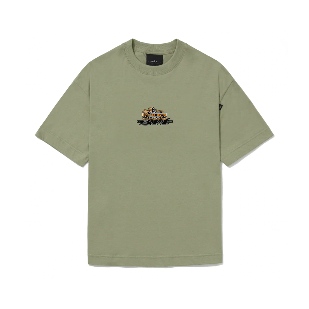 Camiseta Regular Elo em Comum Harley Verde