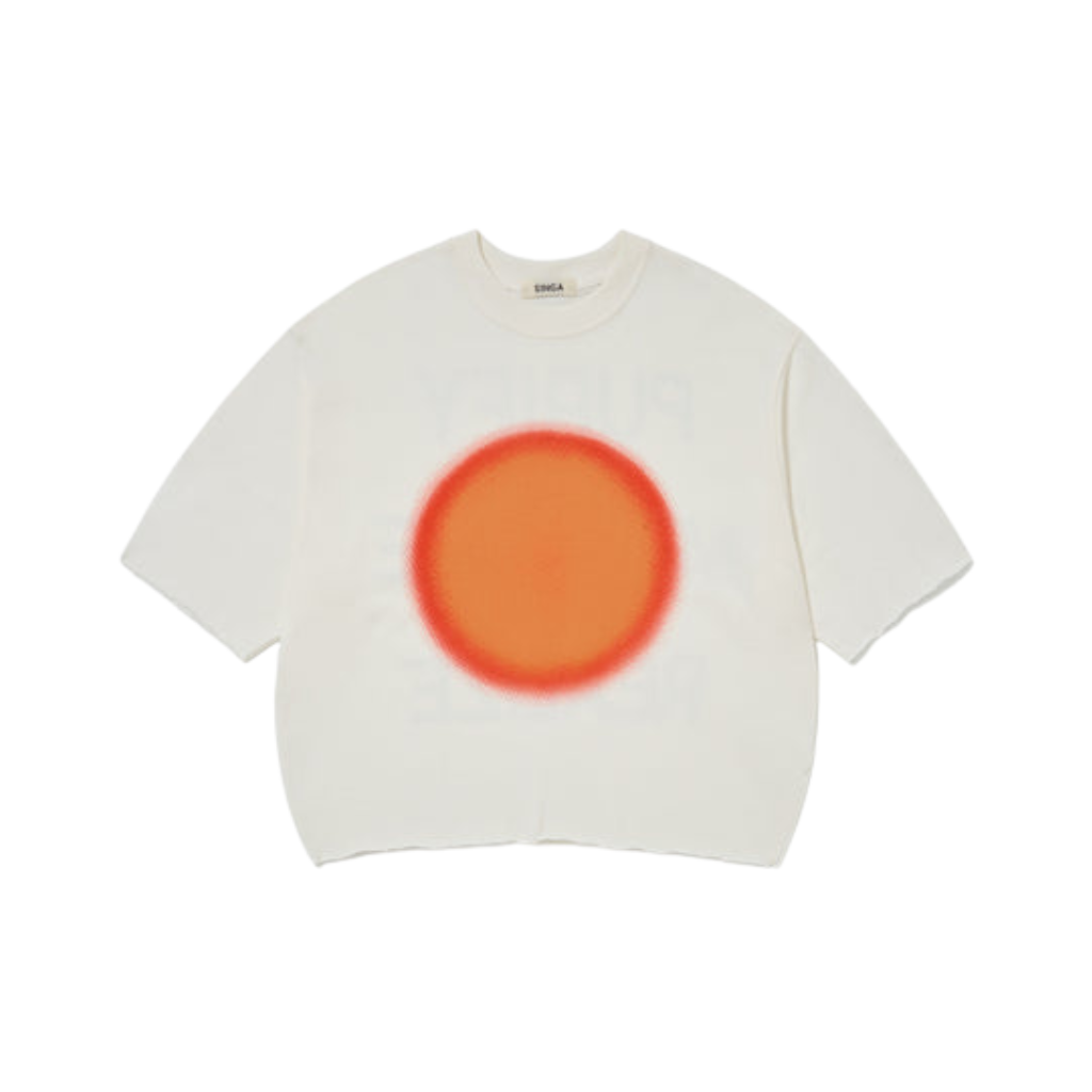 Camiseta Boxy Over Singa Purify Off White
