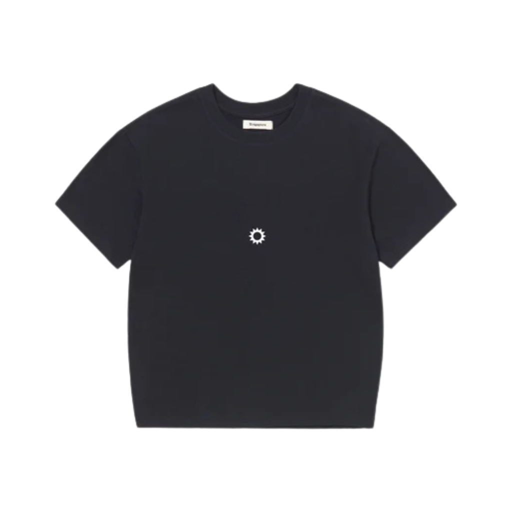 Camiseta Boxy Regular Singa Dont Hate Meditate Preta