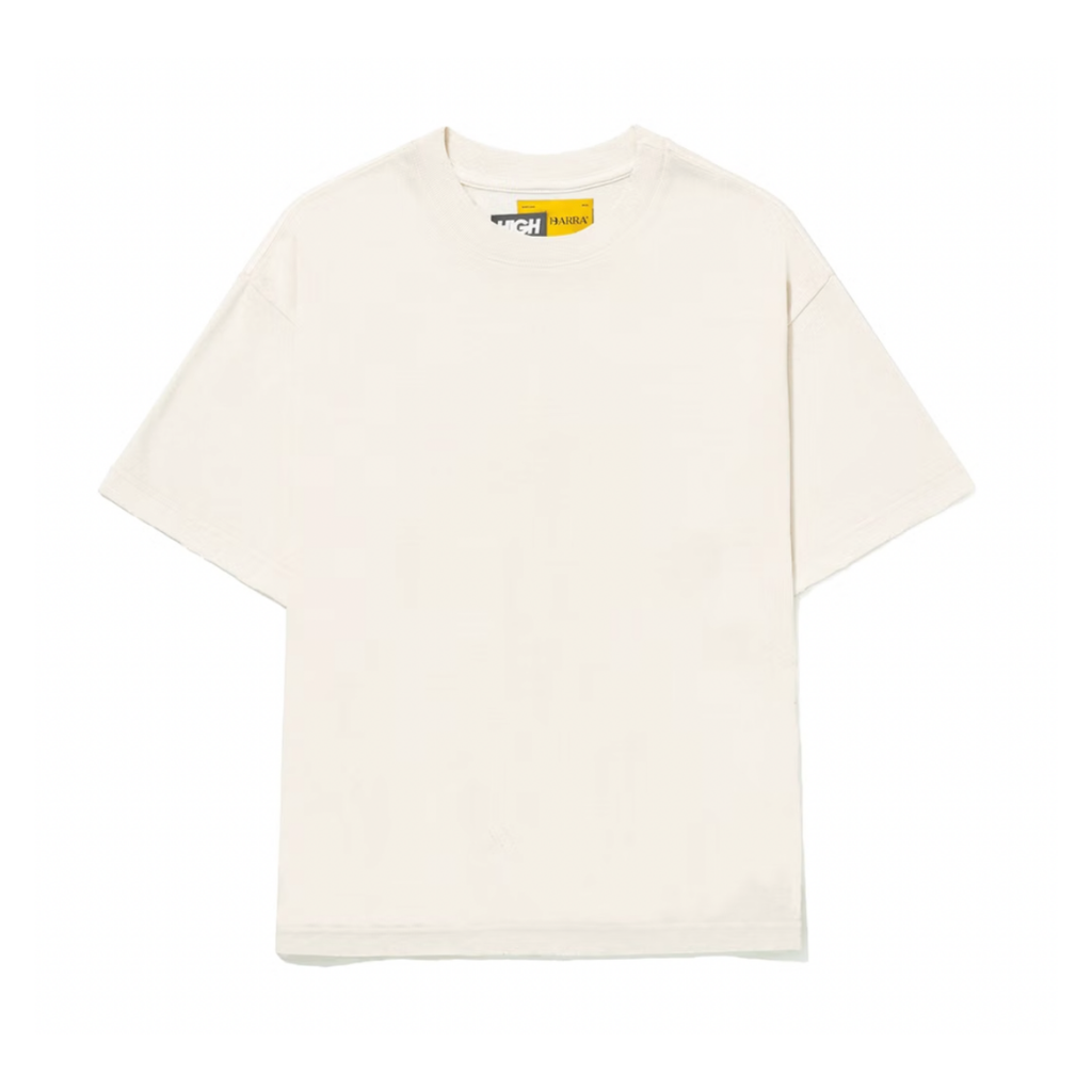 Camiseta Barra Crew x High Assinatura Off White