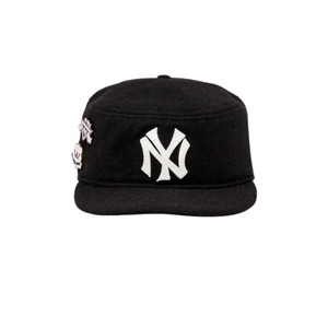 Boné New Era Chainstitched Wool PILLBOX New York Yankees Preto