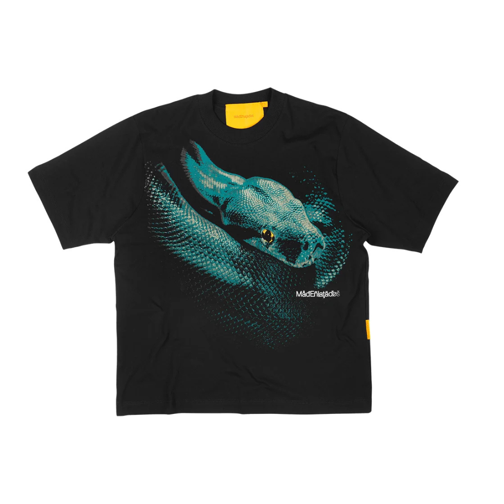 Camiseta Mad Enlatados Reptiliano Preta