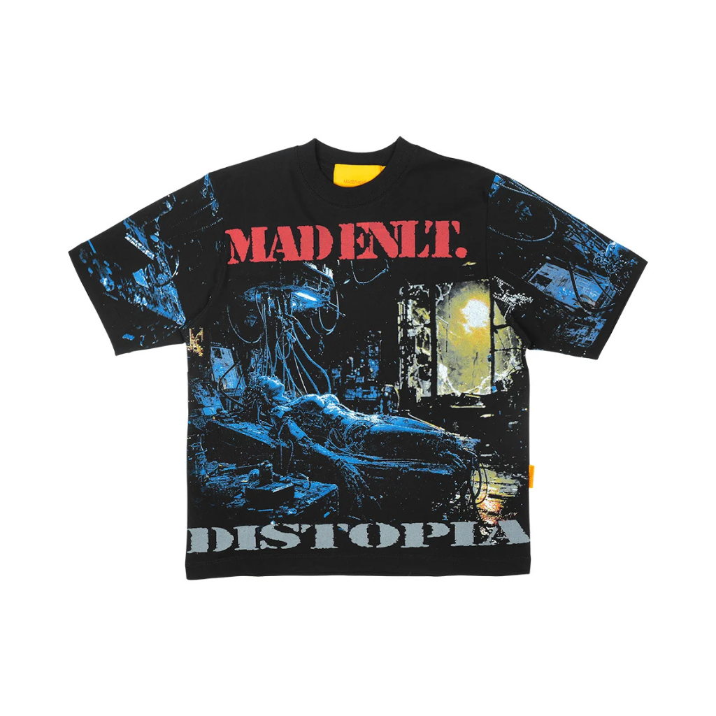 Camiseta Mad Enlatados Motoko Preta