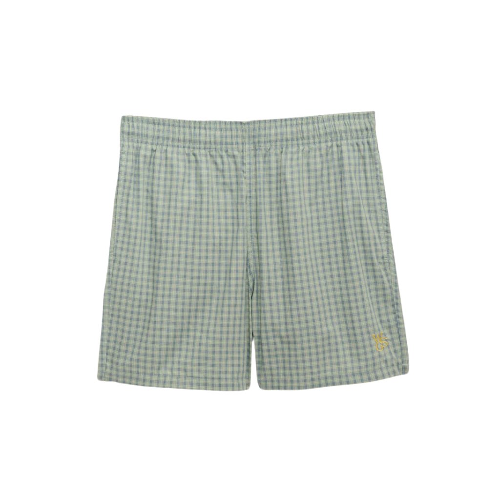 Boxer Short Welcome Rio Xadrez Verde/Azul