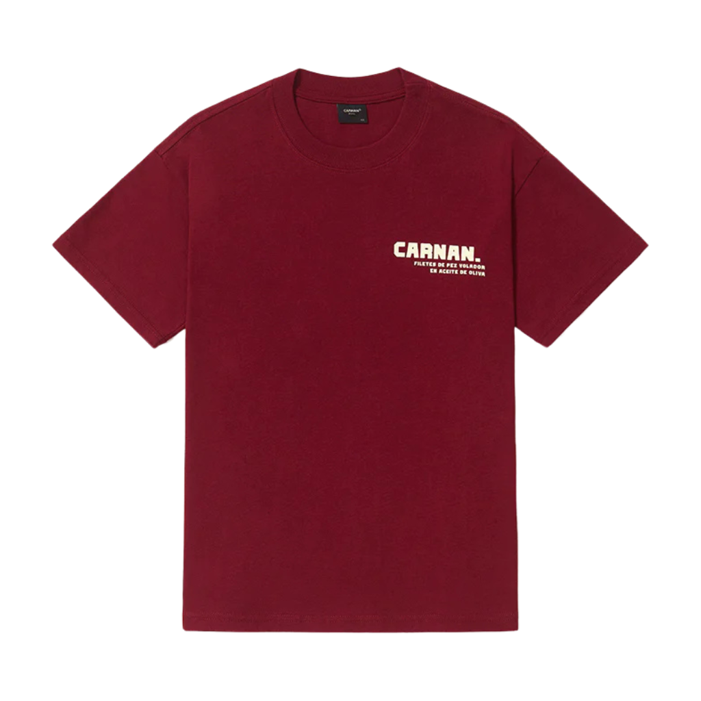 Camiseta Classic Carnan Sardine Burgundy