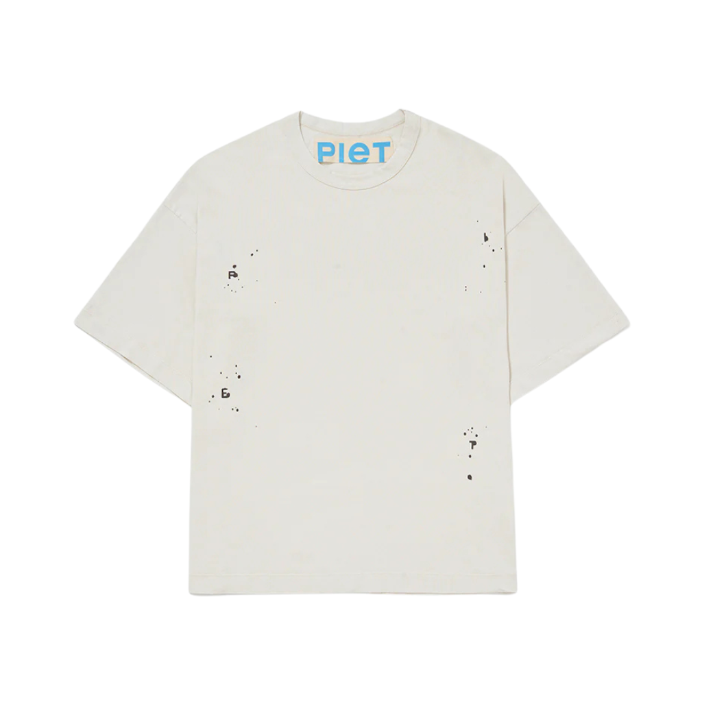 Camiseta Piet Splatter Branca