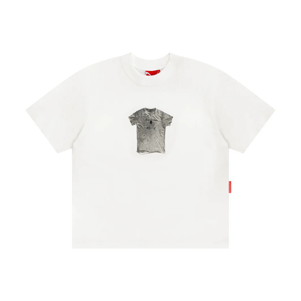 Camiseta Mad Enlatados Muito Lendaria Off White