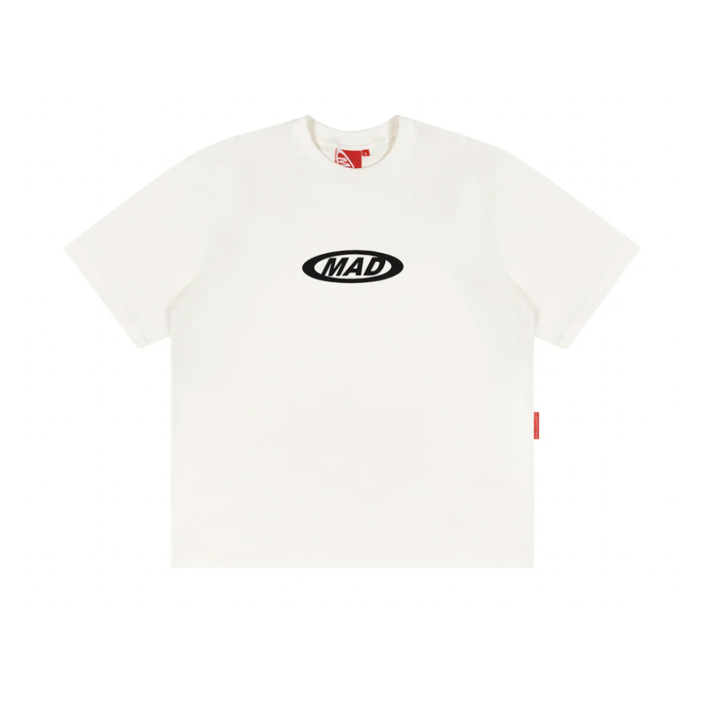 Camiseta Mad Enlatados Logo Off White