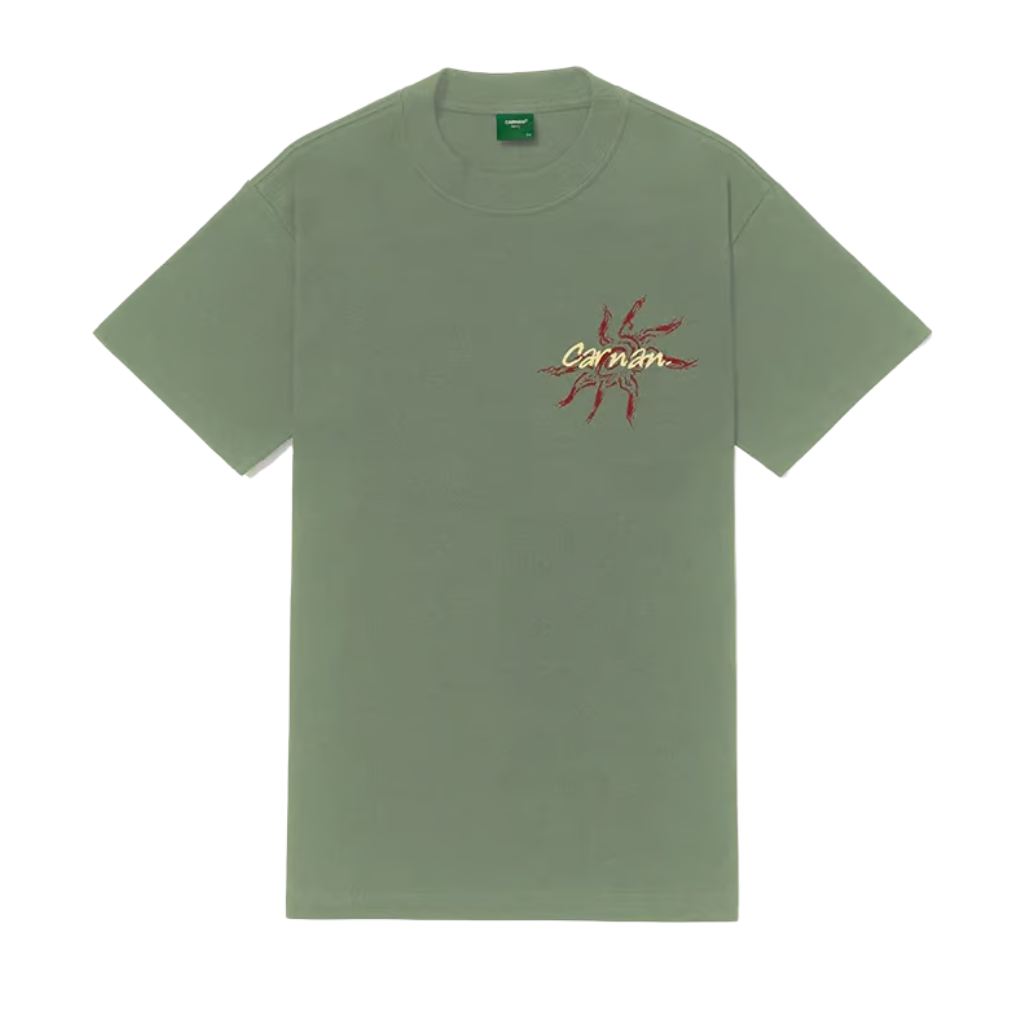 Camiseta Heavy Carnan Sunlight Verde