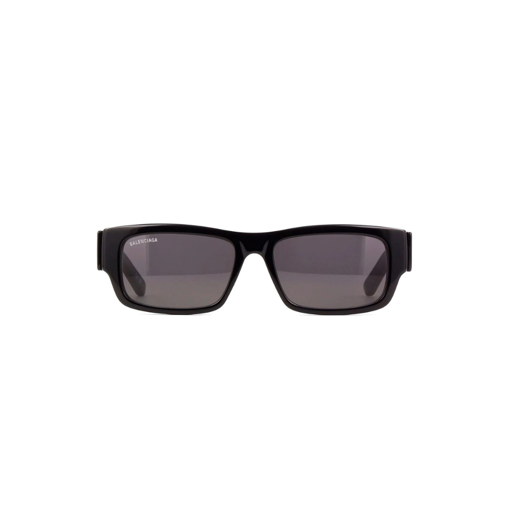 Balenciaga Solid Sunglasses Havana Black Dark Grey