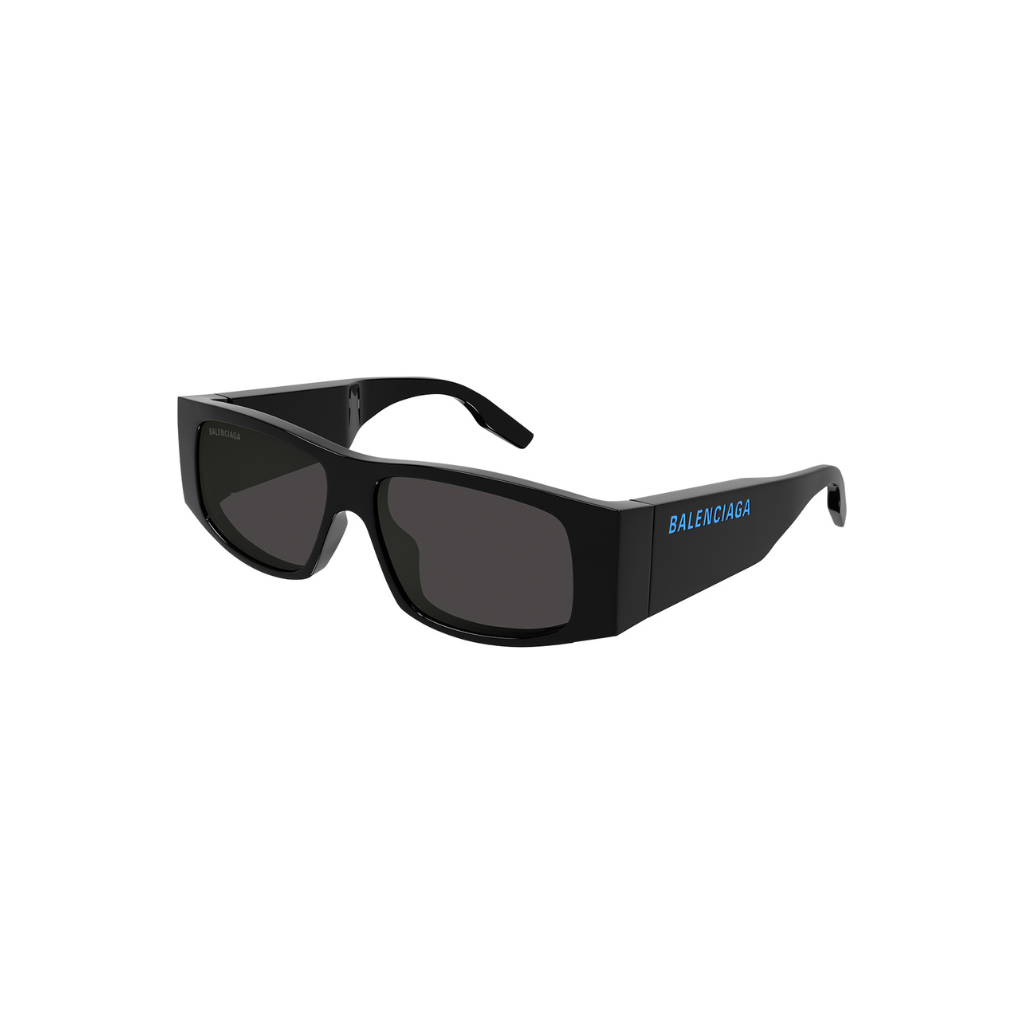 Balenciaga Led Frame Sunglasses Black Dark Grey