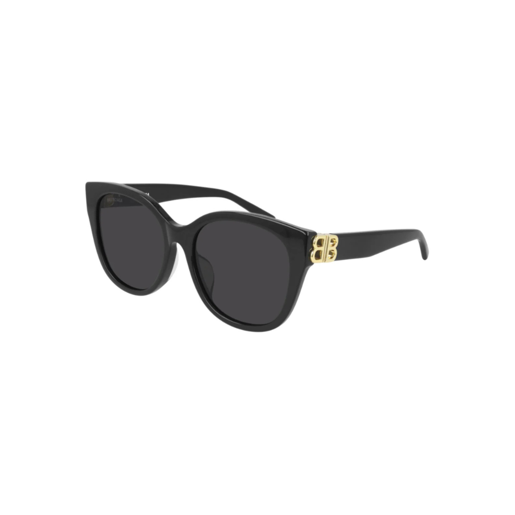 Balenciaga Butterfly Sunglasses Black Dark Grey
