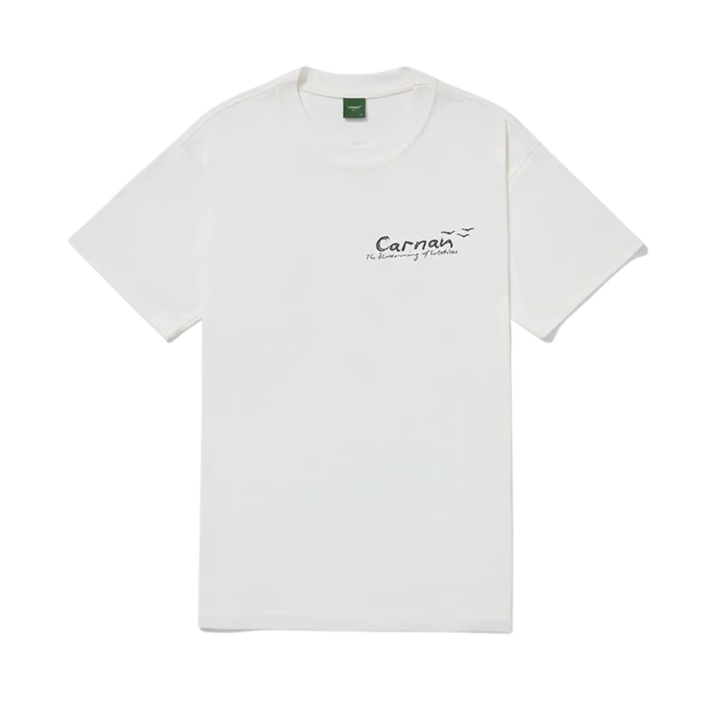 Camiseta Heavy Carnan Landscape Off White