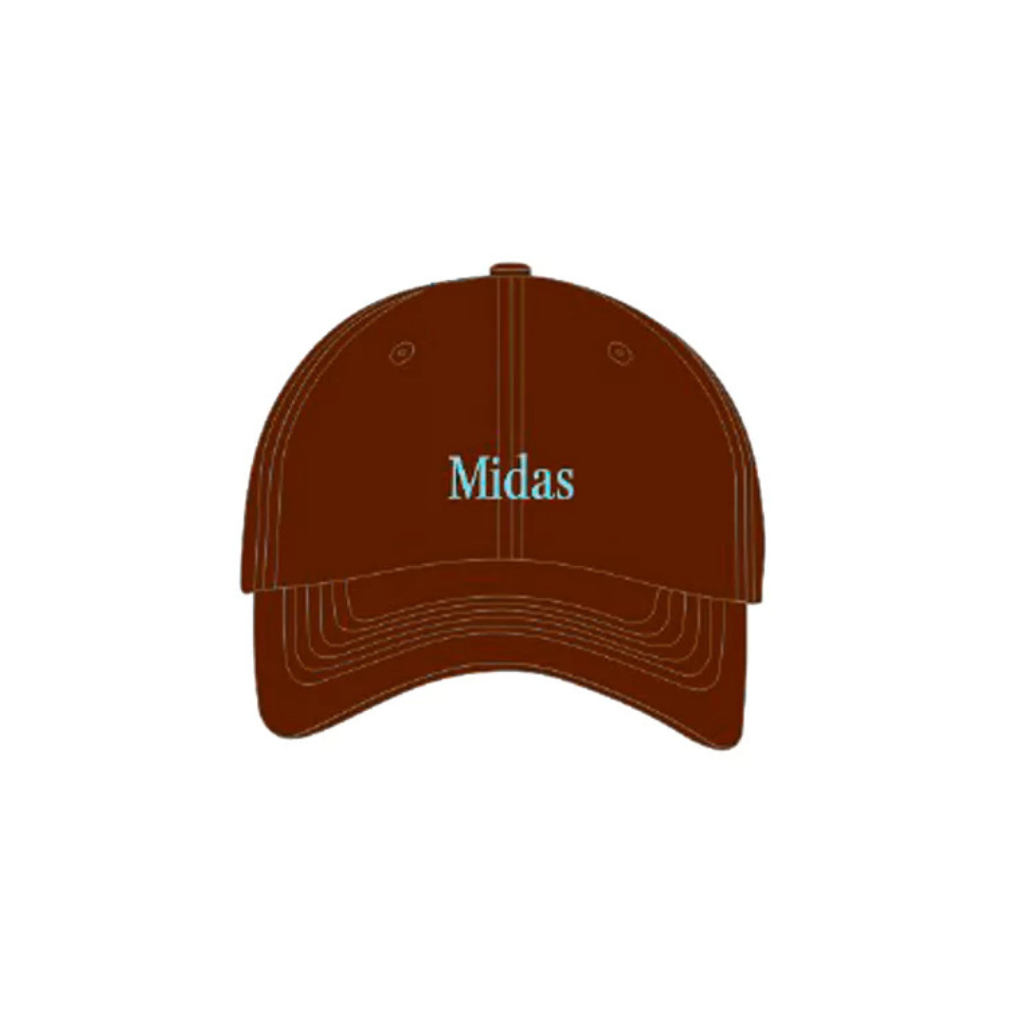 Boné Dad Hat Midas Touch Basic Marrom