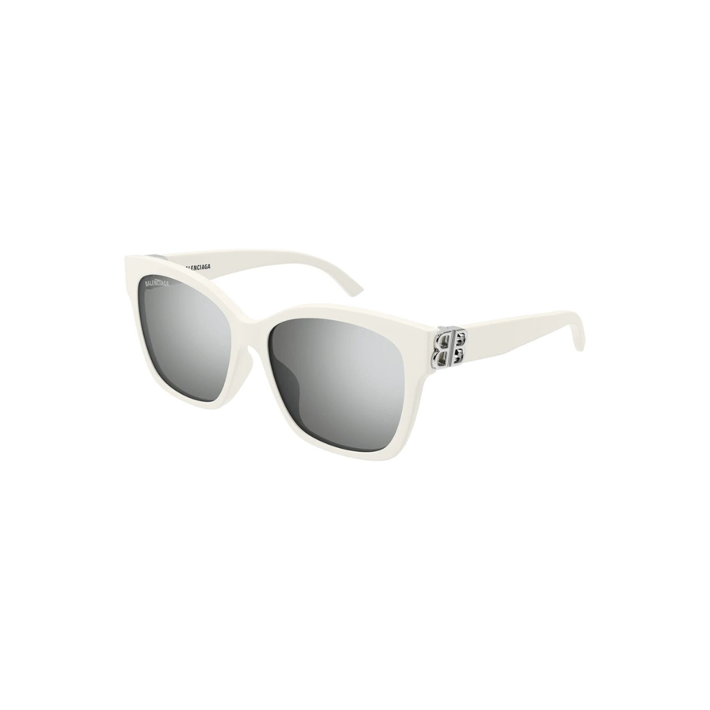 Balenciaga Butterfly Sunglasses White Dark Grey