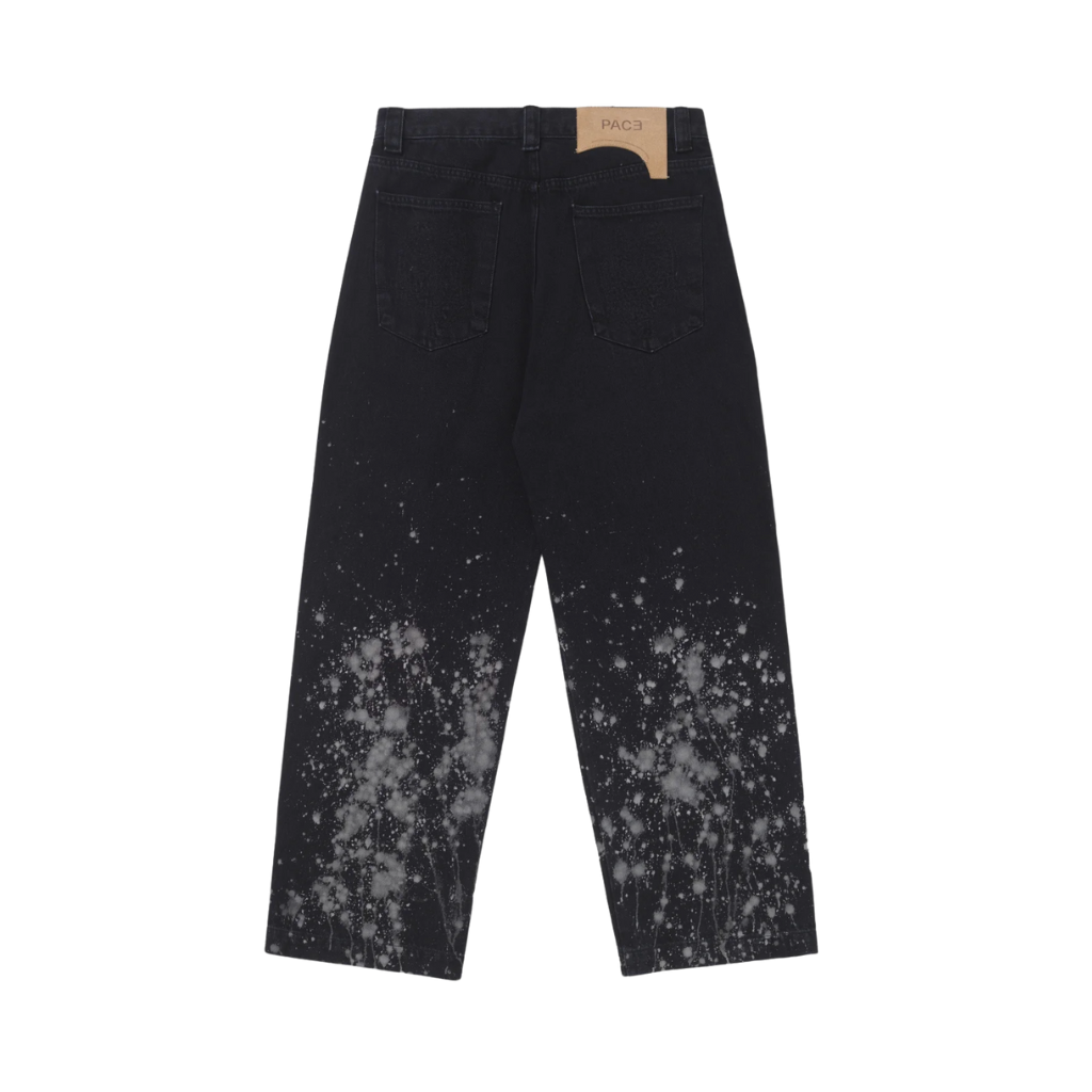 Calça Jeans Pace Straight Acid Preta