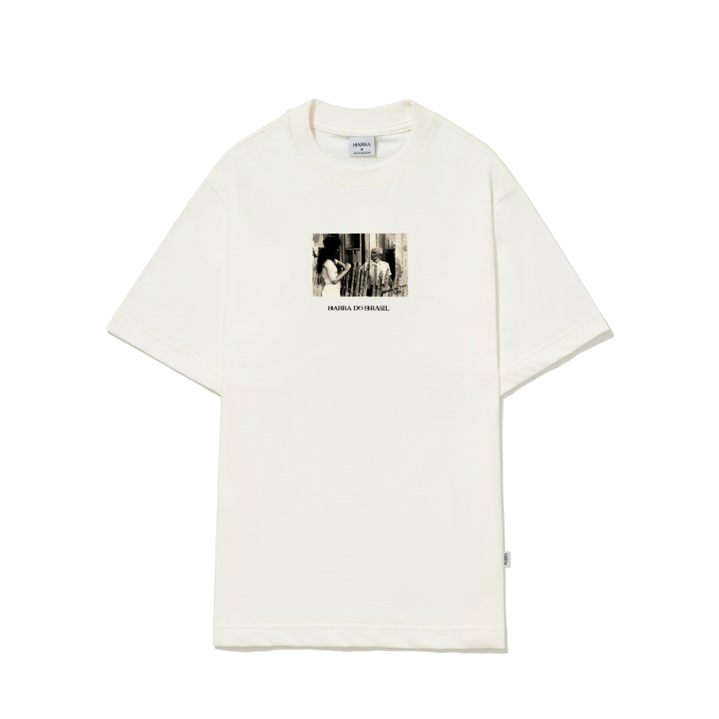 Camiseta Barra Crew Ancestral Off White