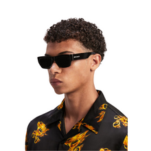 Carregar imagem no visualizador da galeria, Palm Angels Auberry Sunglasses Black Dark Grey
