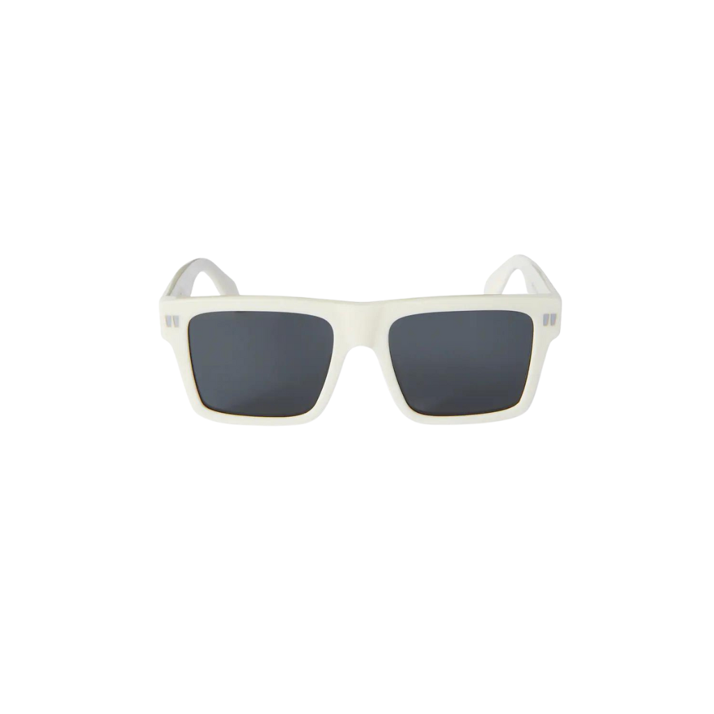 Off-White Lawton Sunglasses White Dark Grey