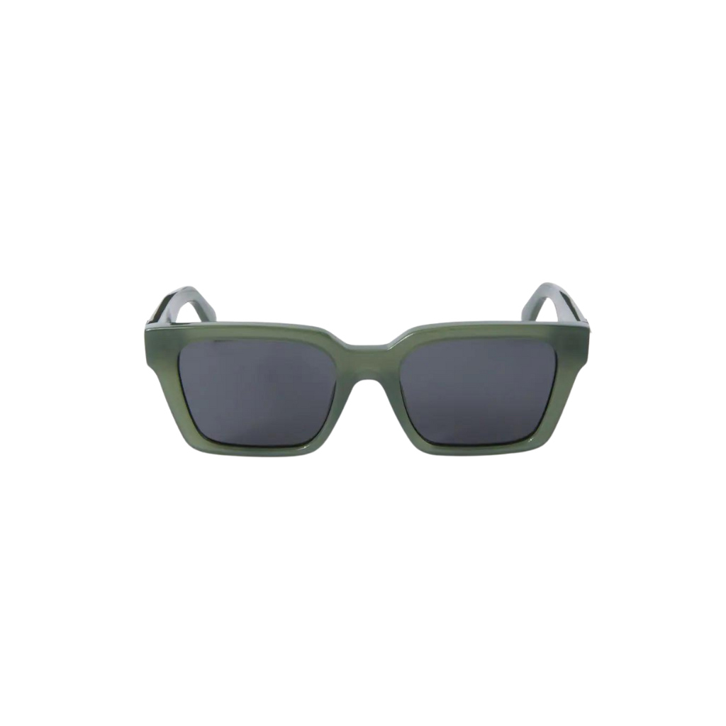 Off-White Branson Sunglasses Olive Green Dark Grey