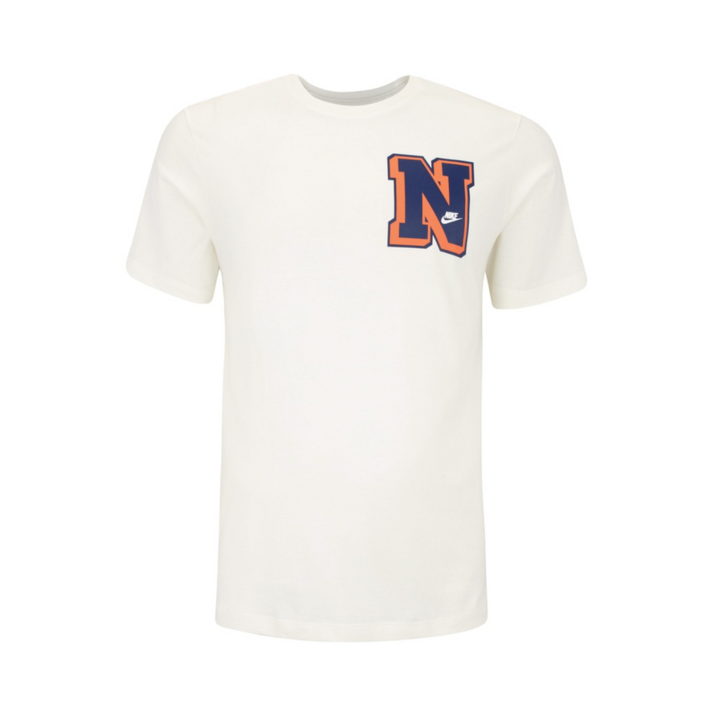 Camiseta Nike Varsity Letter Off White