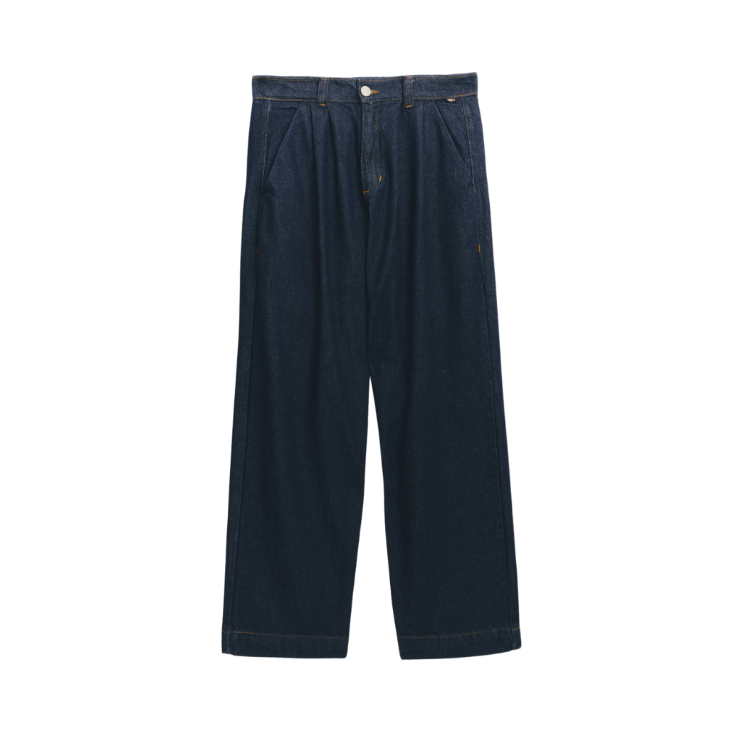 Calça Jeans Alfaiataria Dupla Prega Welcome Rio Indigo