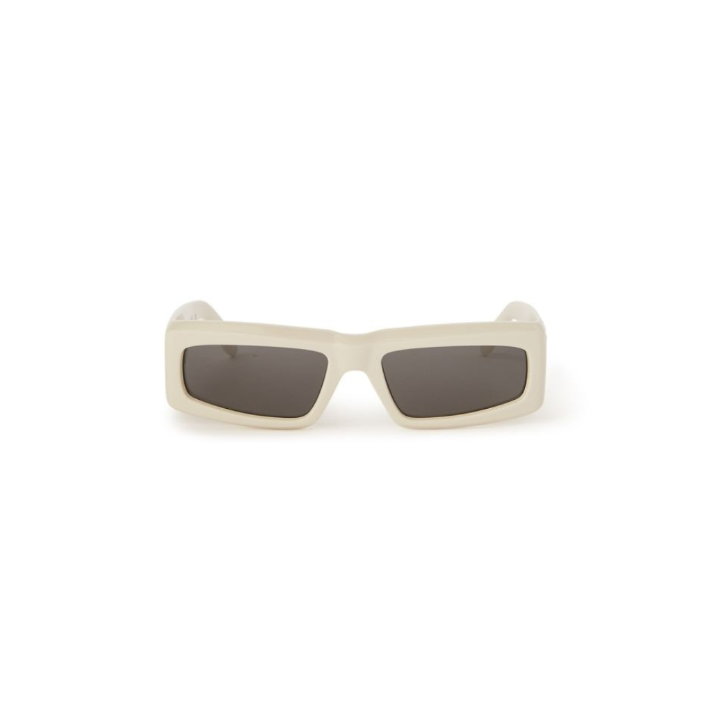 Palm Angels Yreka Sunglasses White Dark Grey