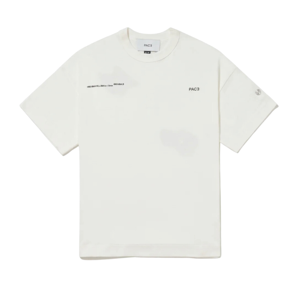 Camiseta Oversized Pace Climb Off White