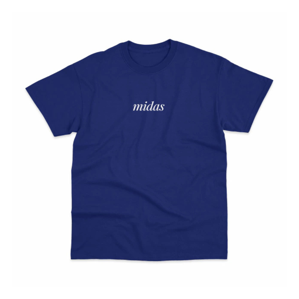 Camiseta Midas Touch Basic Azul