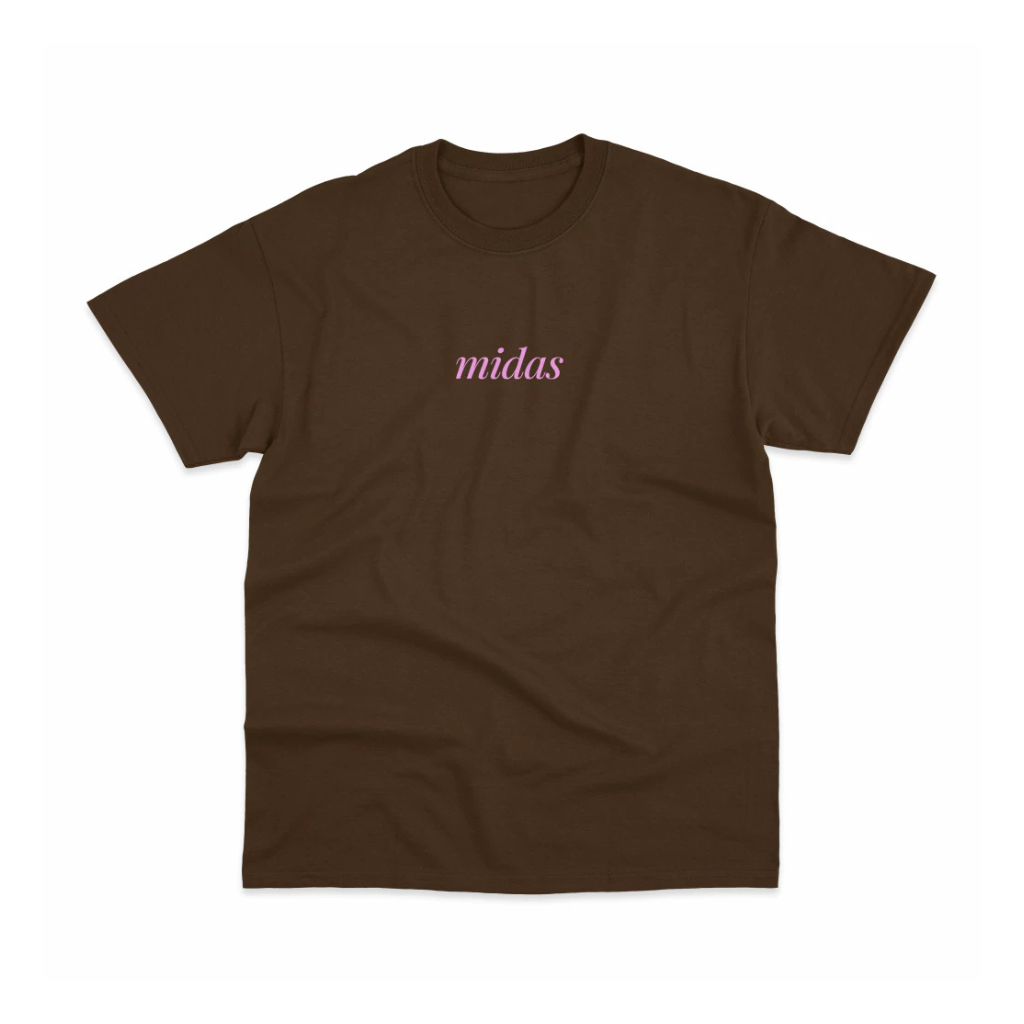 Camiseta Midas Touch Basic Marrom