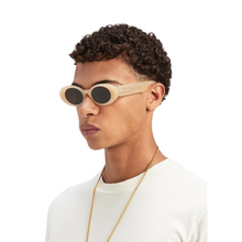 Carregar imagem no visualizador da galeria, Palm Angels Gilroy Sunglasses Sand Brown
