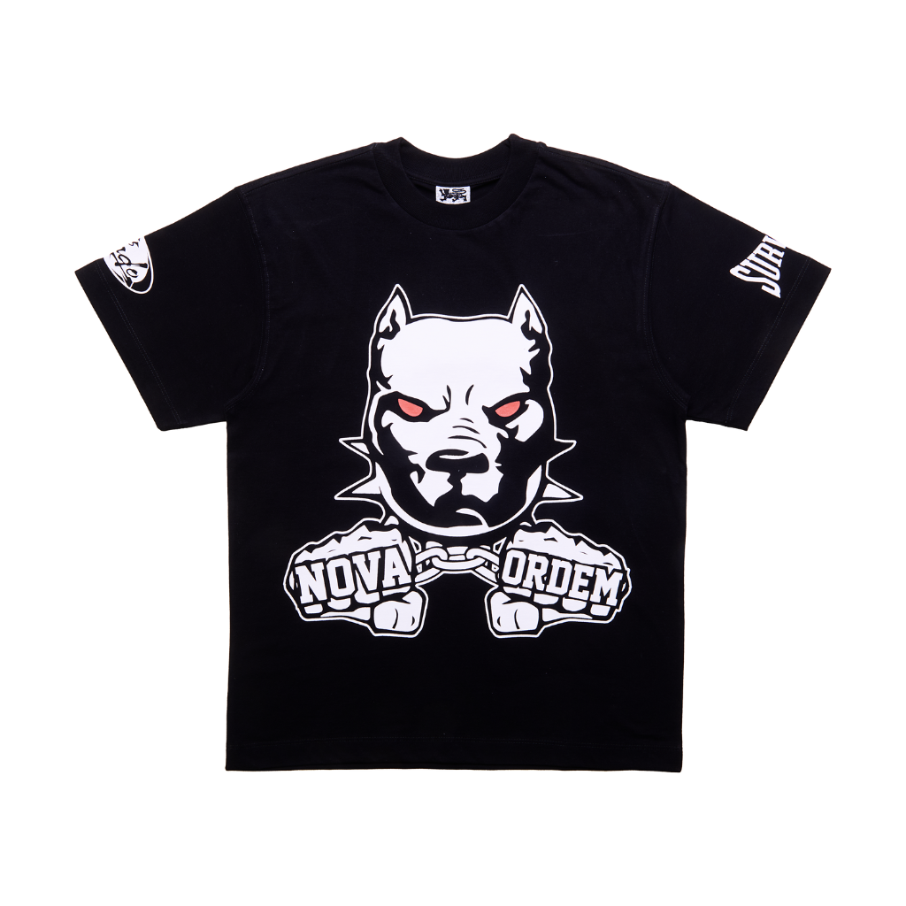 Camiseta Survival Pitbull Nova Ordem Preta