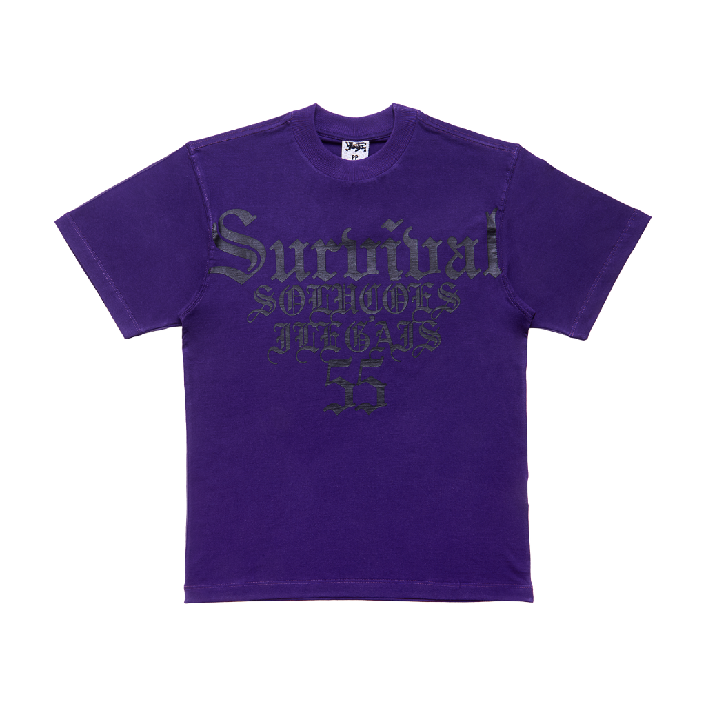 Camiseta Survival Soluções Roxa