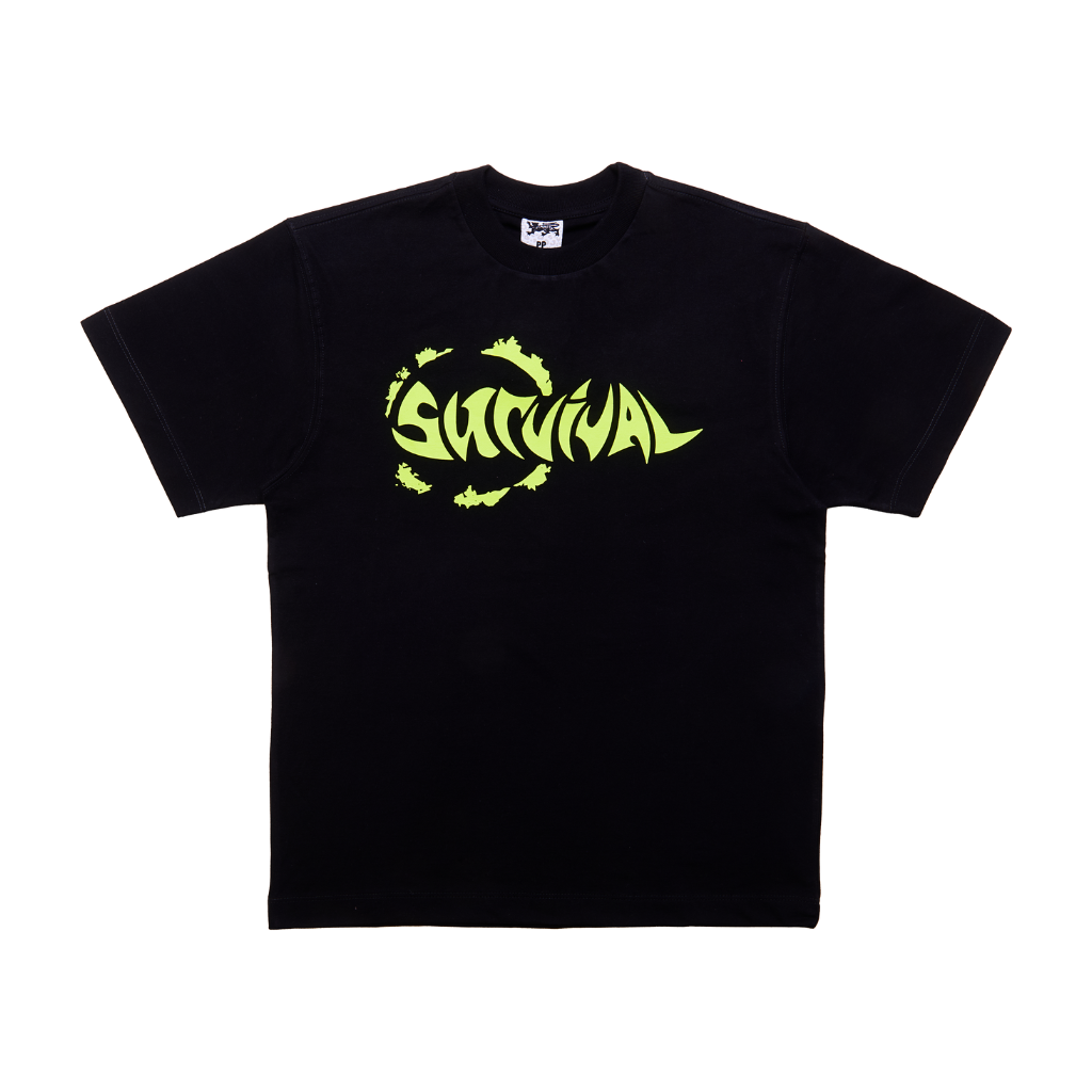 Camiseta Survival Bonito Preta
