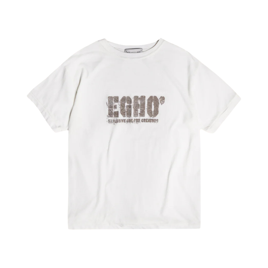 Camiseta Regular Gaze Egho Exclusive Off White
