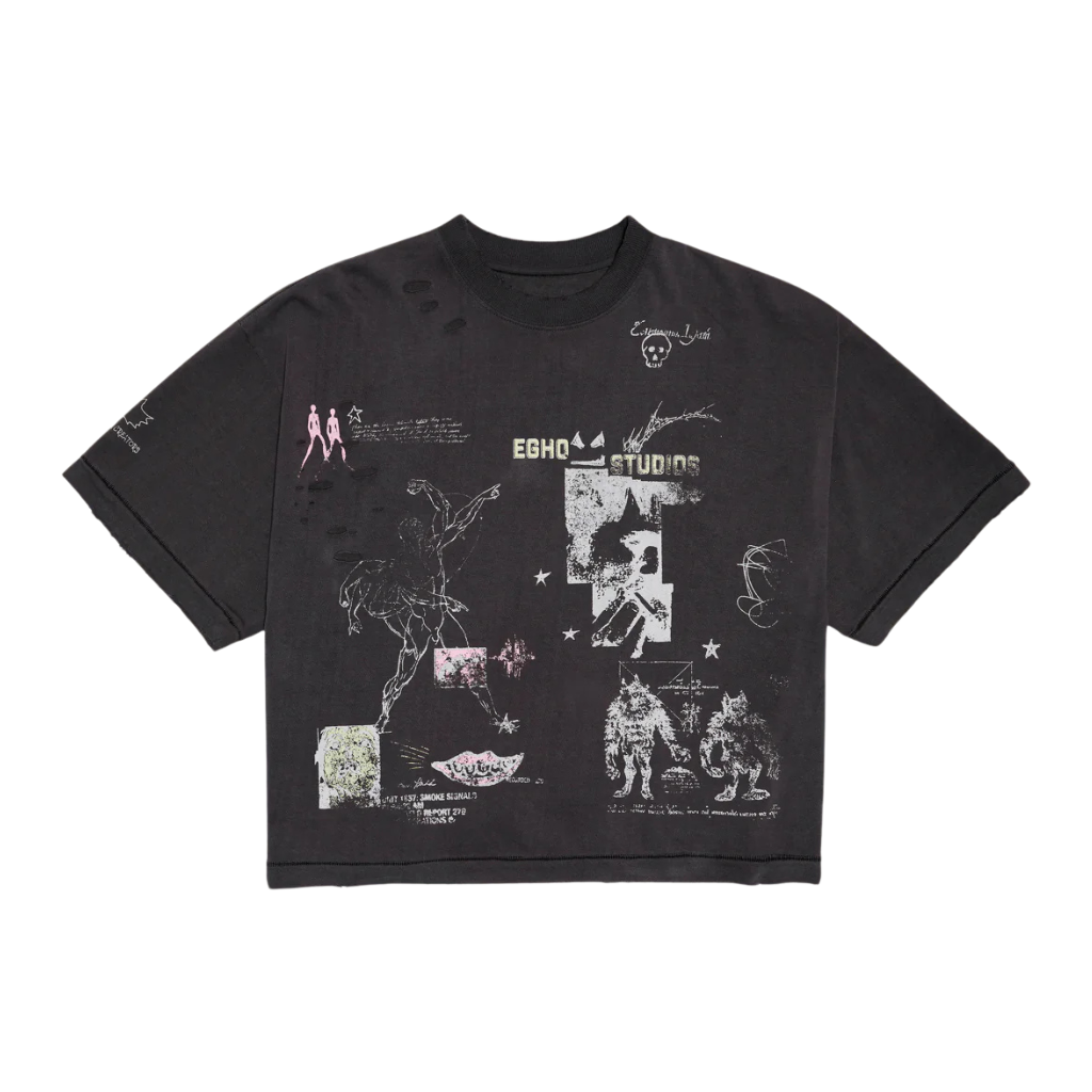 Camiseta Overboxy Heavy Egho Zine Carchoal
