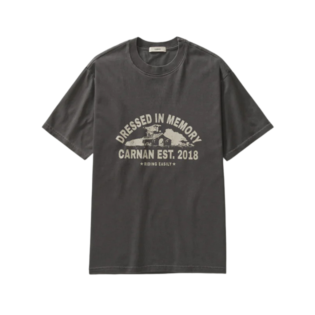 Camiseta Carnan Farm House Preta Estonada