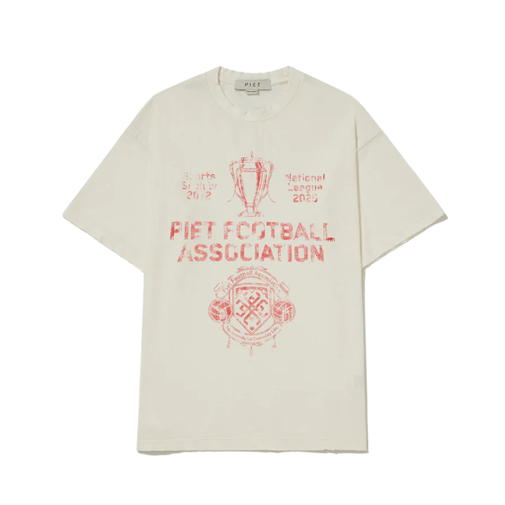Camiseta Piet Football Association Off White
