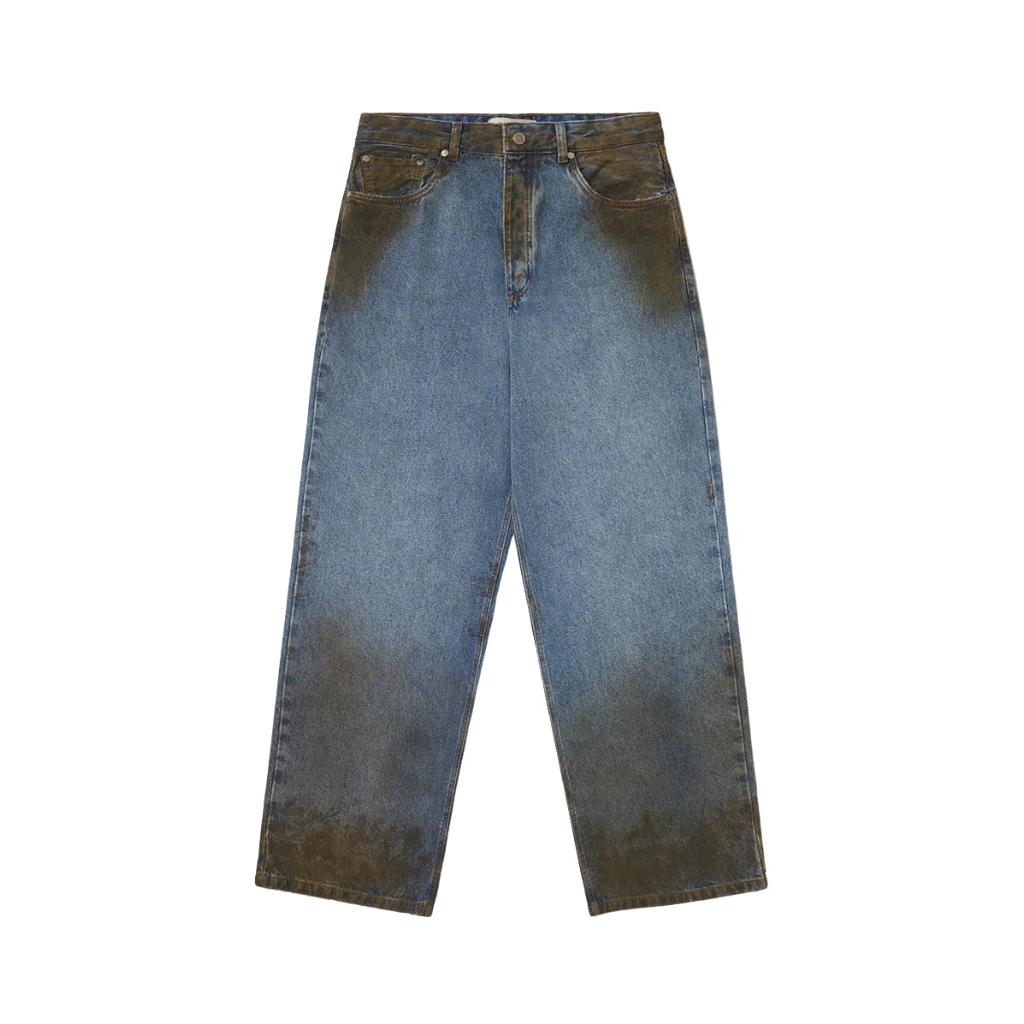 Calça Jeans Piet Oversized Dirt Stained