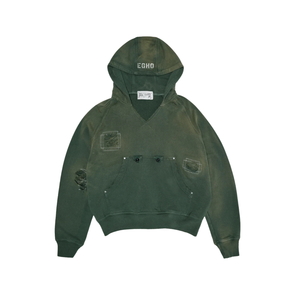 Moletom Egho Void Verde Estonado