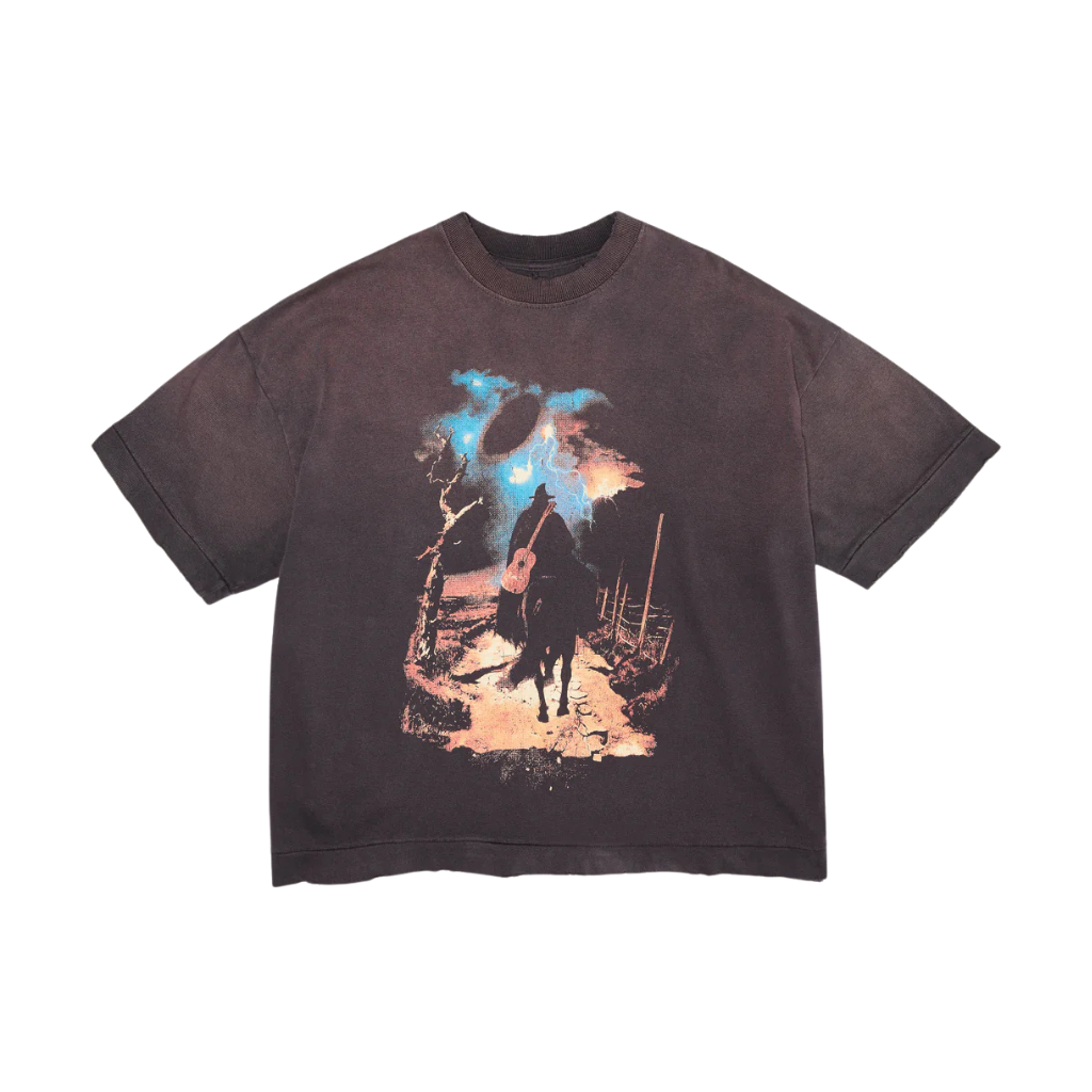 Camiseta Boxy Egho Violeiro Marrom