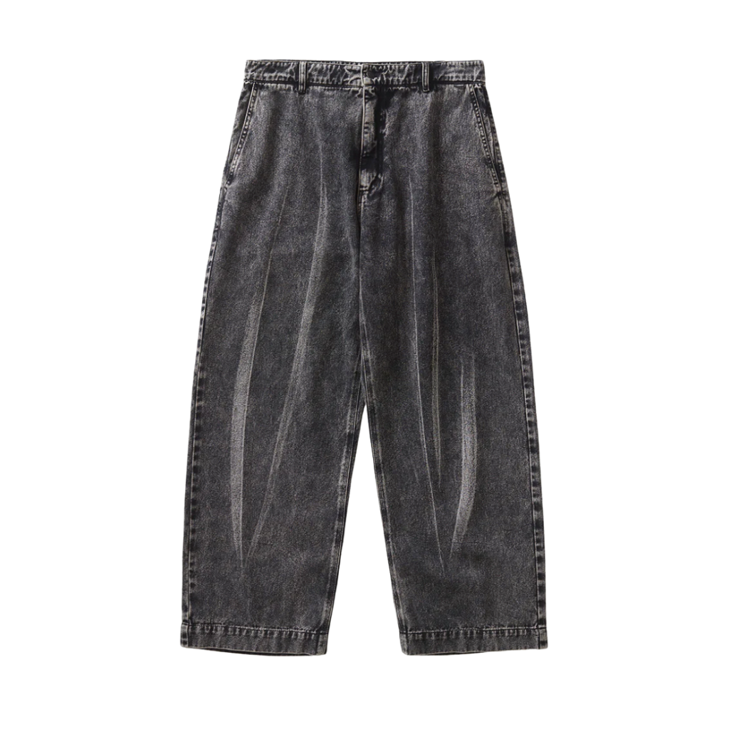 Calça Jeans Carnan Twill Washed Preta